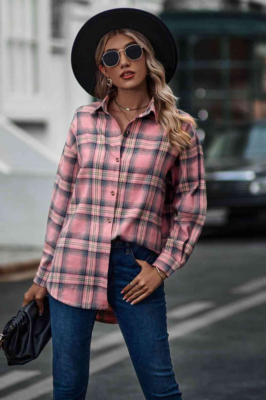 Plaid Long Sleeve Shirt